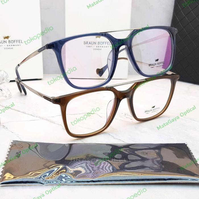 Kacamata Pria Original Braun Buffel BB906 New FRAME GERMANY