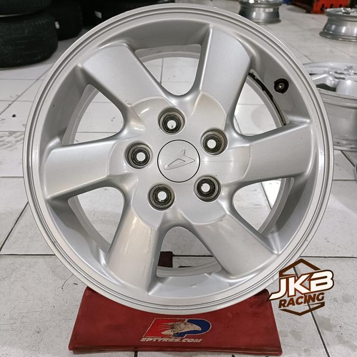 VELG MOBIL BEKAS OEM TERIOS R16 HOLE 5X114 SILVER VELG ONLY 4PCS