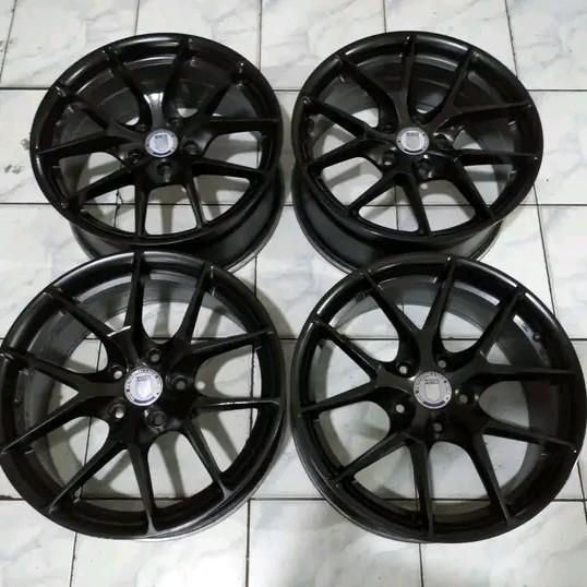 velg mobil bekas ring 17 lubang 5 HRE R17X7,5 5X114,3 ET42