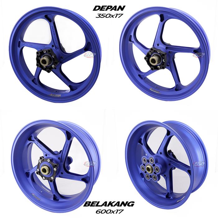 Velg Galespeed Aluminium Forged Wheels Kawasaki ZX10RR ZX10R (GP1S)