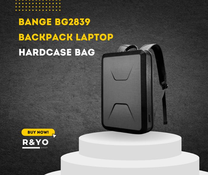 BANGE BG2839 Tas Ransel Backpack Laptop Hardcase USB TSA Alt BG22201