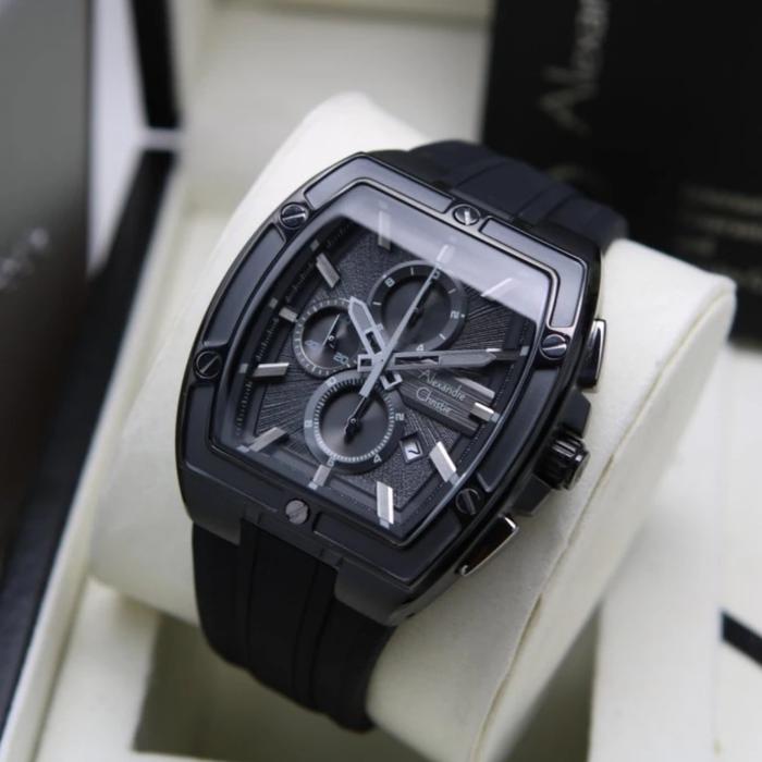 ALEXANDRE CHRISTIE AC 6625 FULL BLACK AC6625 PRIA ORIGINAL,,RUBBER