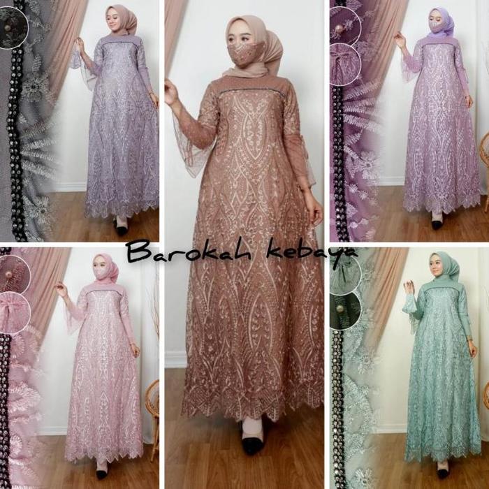 GAMIS BROKAT TILE SYAKILA/ SYAKILA DRESS