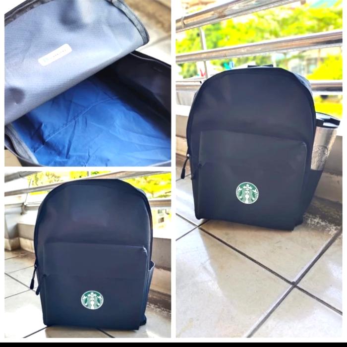 Tas Ransel Starbucks,Fashion Pria Wanita, Tas Travel, Tas Punggung,