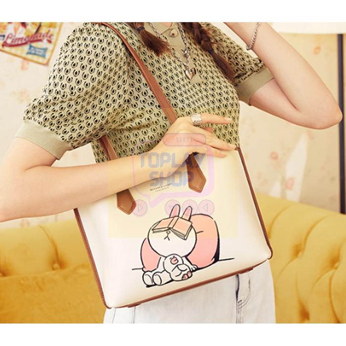 Official Line Friends Mexican Tas Selempang 2022 Shoulder Bag Tote Bag