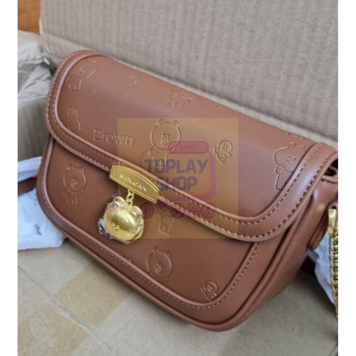 Official Line Friends Mexican 2022 Chain Shoulder Bag Tas Selempang