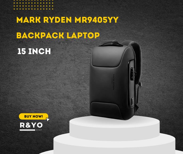 MARK RYDEN MR9116 Backpack Bag USB - Tas Ransel Laptop 15 Inch