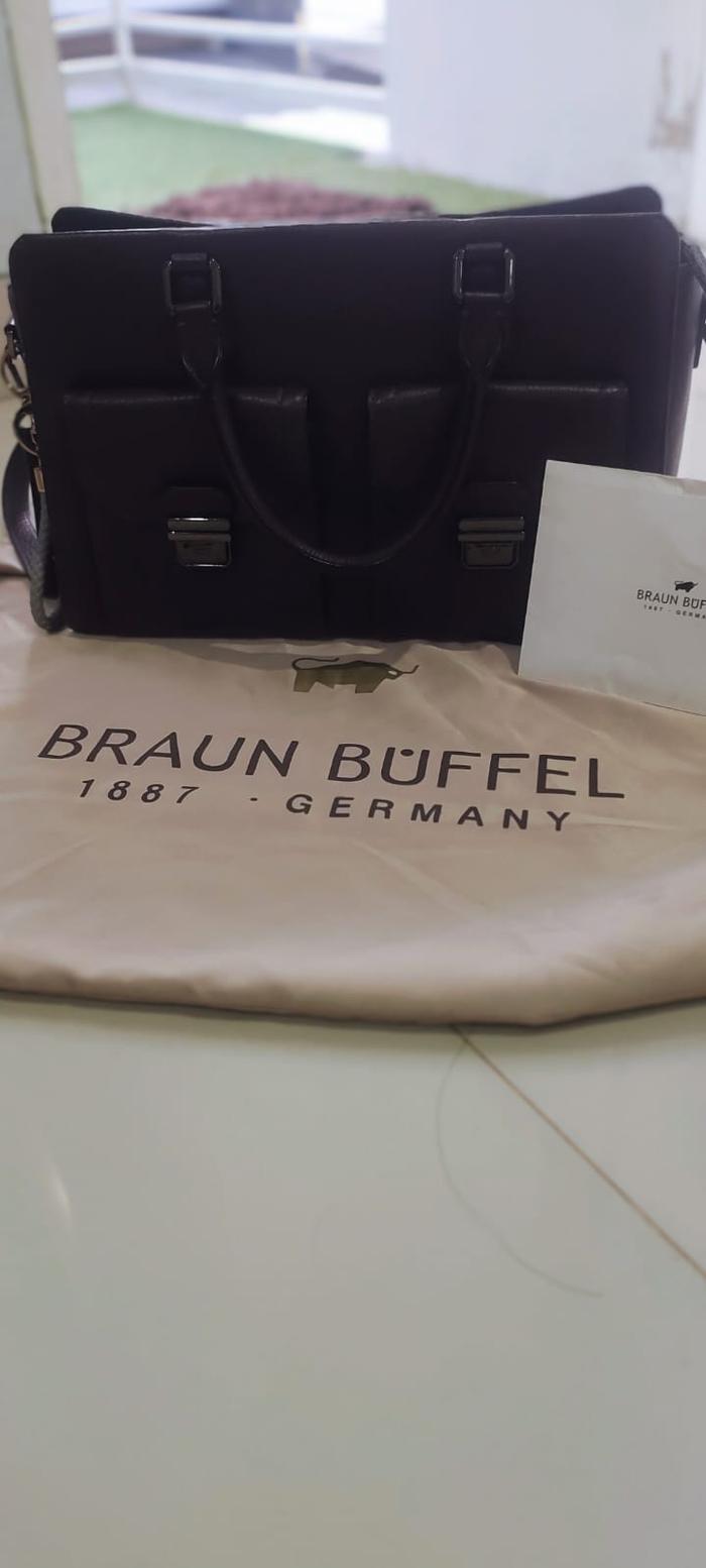 tas braun buffel original