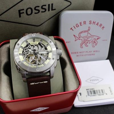 Jam Tangan Pria Otomatis Fossil Modern Machine Automatic ME 3083 BC
