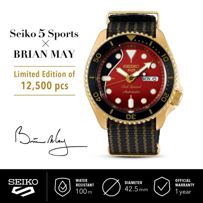 Seiko SRPH80 SRPH80K1 BRIAN MAY Limited Edition of 12,500 pieces