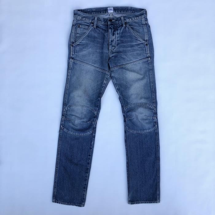 Double Knee Pants Gowest Denim Japan Brand