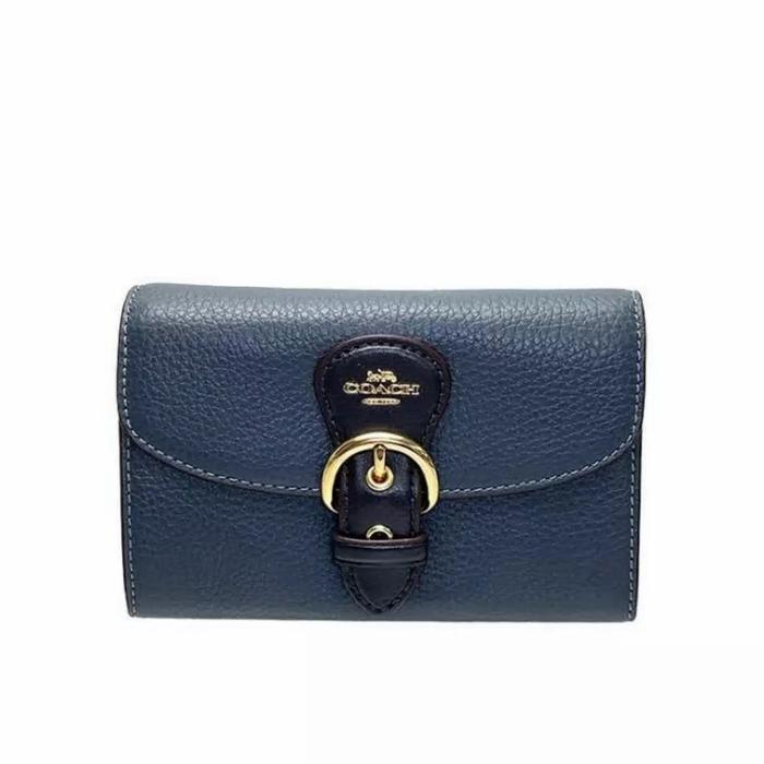 Coach C737 Kleo Wallet Denim Multi