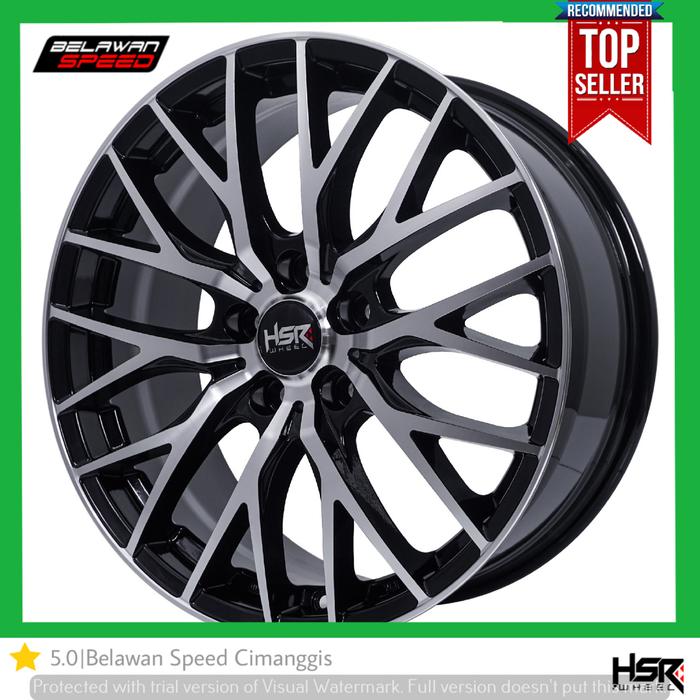 PELEK VELG RACING R18 BUAT HYUNDAI TUCSON SUZUKI XL7 RING 18 HSR RAVEL