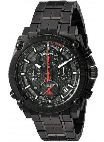 Bulova Precisionist Chronograph 98G257 Black
