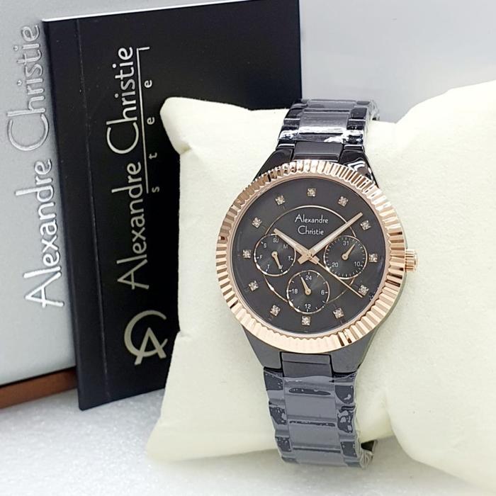 Alexandre Christie Ac 2900 Jam Tangan Multifunction wanita Original