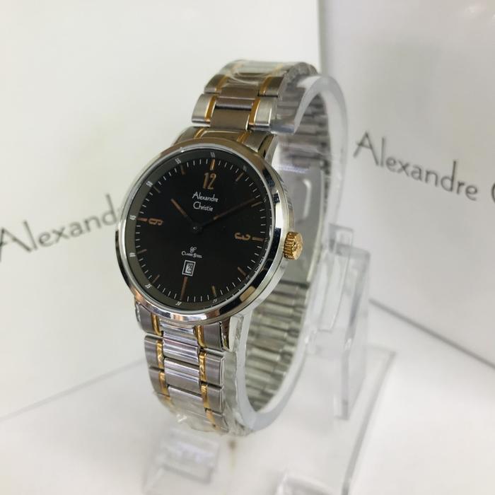 Alexandre Christie Ac 8499 Silver Rose Jam Tangan Wanita Original
