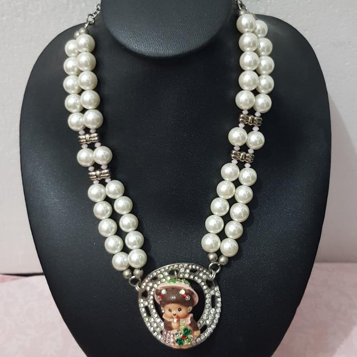 KALUNG WANITA MONCHHICHI SEKIGUCHI ATELIER/ORIGINAL/PRELOVED