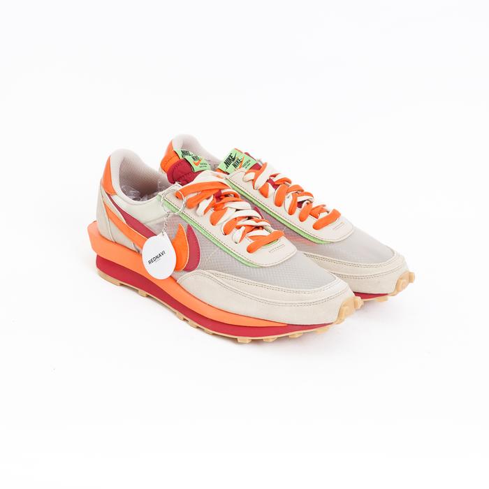 Nike LD Waffle Sacai Clot Kiss of Death Net Orange Blaze Original