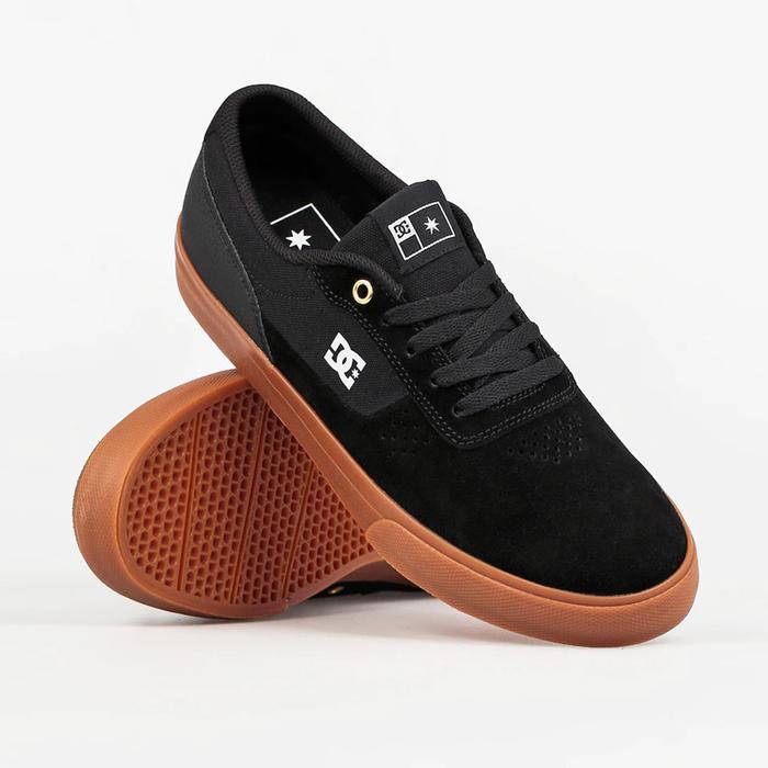 Sepatu DC Shoes Switch S Skate Shoe Black Gum ORIGINAL
