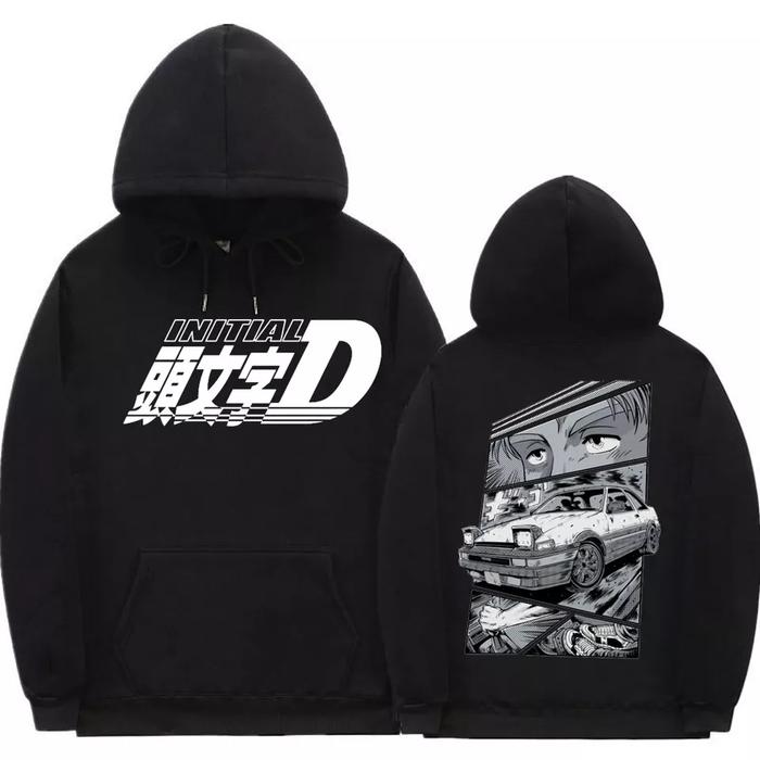 Hoodie Jumper Initial D Takumi Fujiwara AE86 24 Aoshima Trueno