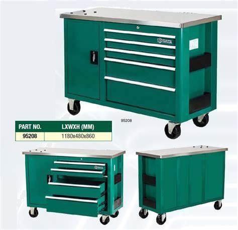 MEJA KERJA DRAWER 47 INCH 5 DRAWER TROLLER CABINET 95208 SATA TOOLS