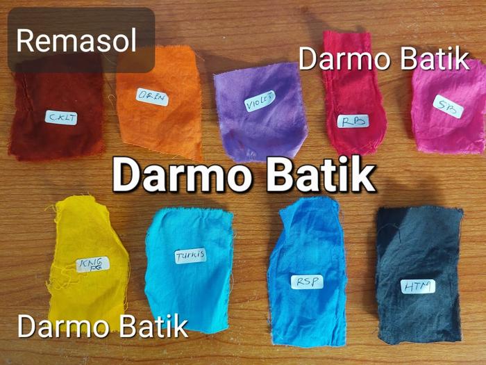 Remasol pewarna batik tie dye shibori jumputan