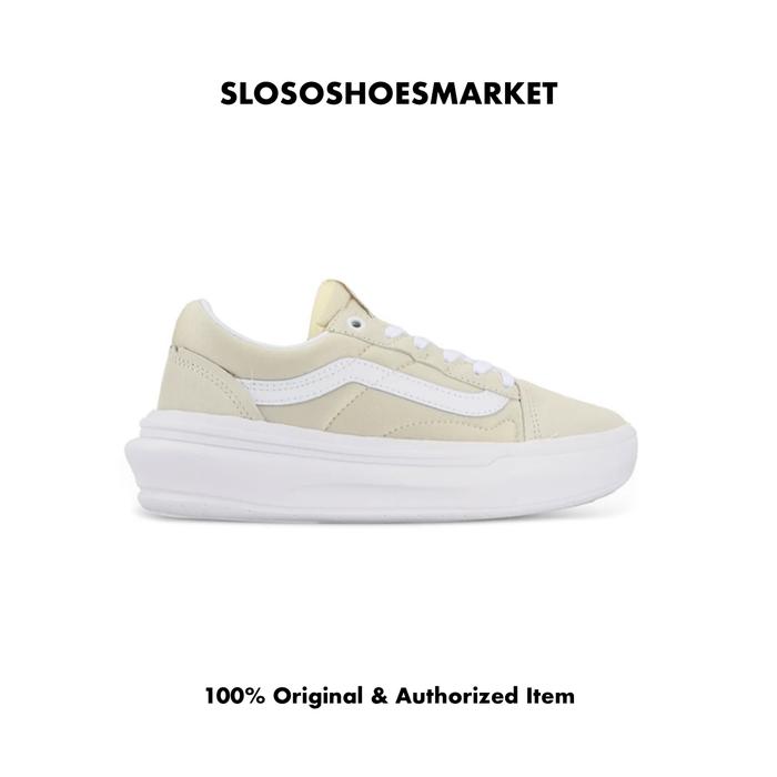 Vans Old Skool Comfycush Overt Sand/White - 100% Original / RESMI