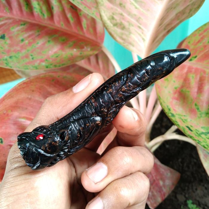 ONCE AKAR BAHAR HITAM FULL UKIR MACAN