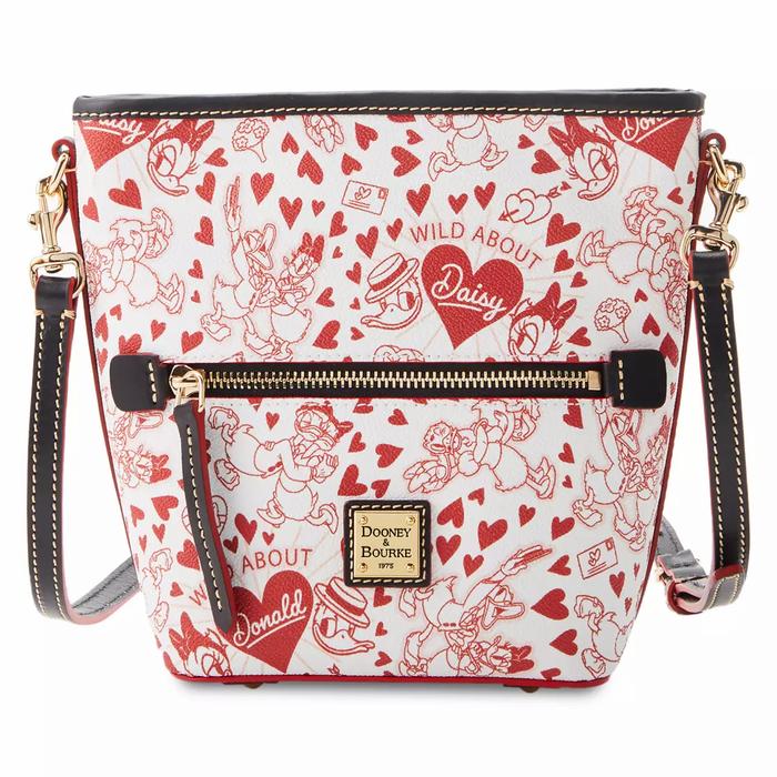 Disney Donald and Daisy Duck Dooney & Bourke Small Zip Sac