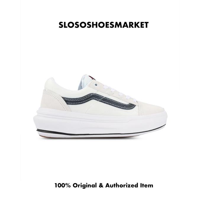 Vans Old Skool Comfycush Overt White/Black - 100% Original / RESMI