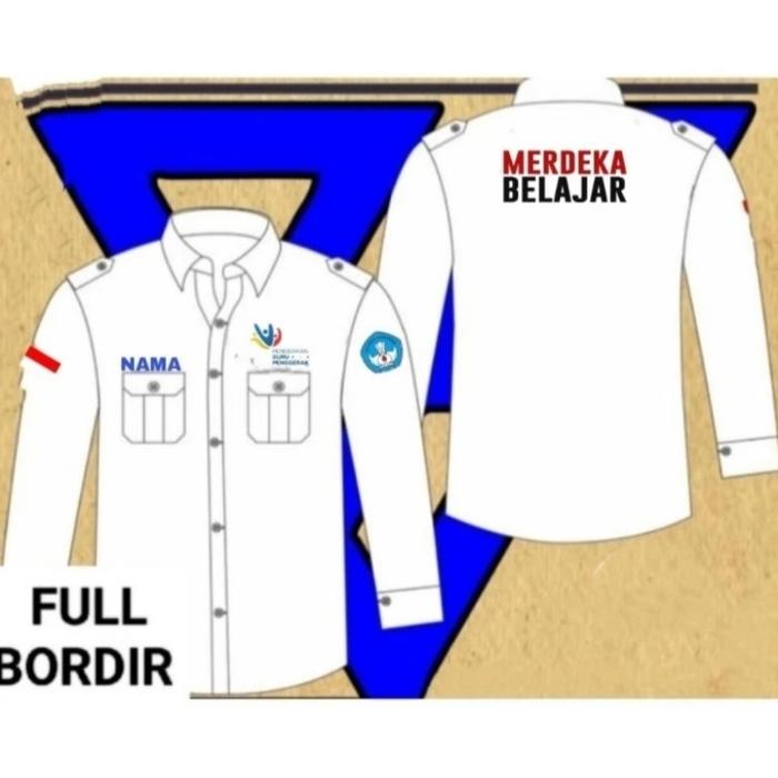 Kemeja Merdeka Belajar Baju Merdeka Belajar Seragam Merdeka Belajar