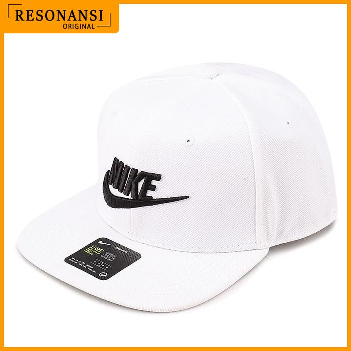 TOPI PRIA TERBARU NIKE ORIGINAL PRO FUTURA CAP PUTIH KEREN