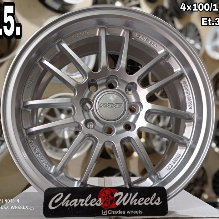 Velg Re30 Silver Ring15
