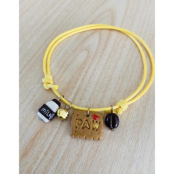 kalung kucing biskuit custom nama