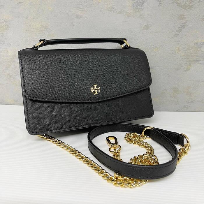 TAS TB MINI EMERSON TOP HANDLE BLACK 88016 CROSSBODY