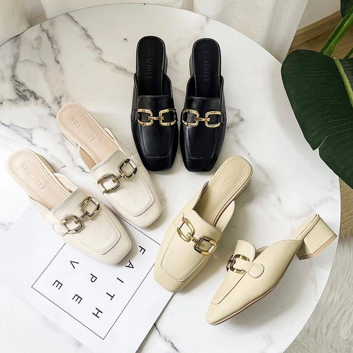 Sepatu Hak Tahu Wanita Fashion Casual / Jalan Jalan - Ori Import
