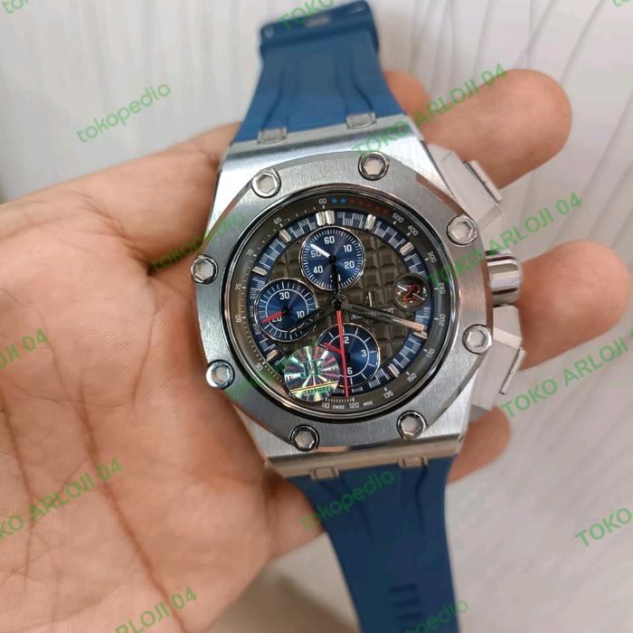 JAM TANGAN PRIA AUTOMATIC SWISS JF FACTORY MEWAH FULLSET 44MM