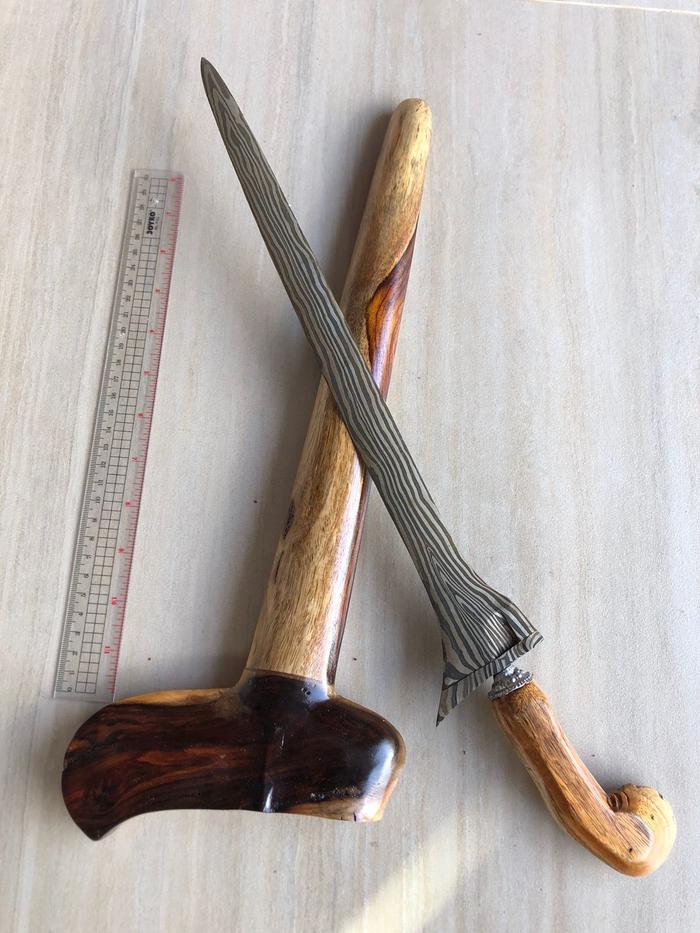 Keris Junjung Drajat Bauntung Asli Dari Kalimantan Peninggalan