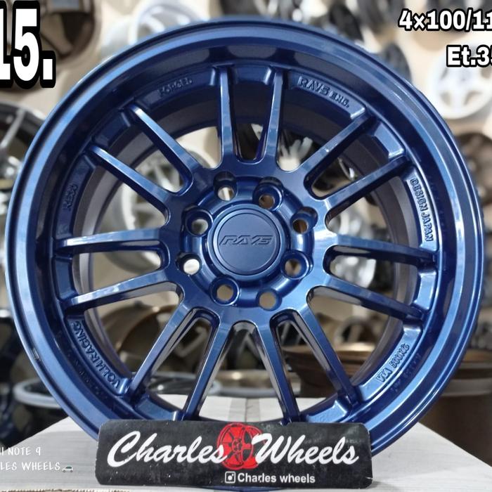 Velg Re30 Blue Ring15