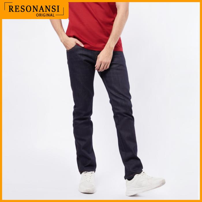 CELANA JEANS PRIA TERBARU WRANGLER ORIGINAL SLIM SPENC 05A22 DARK BLUE