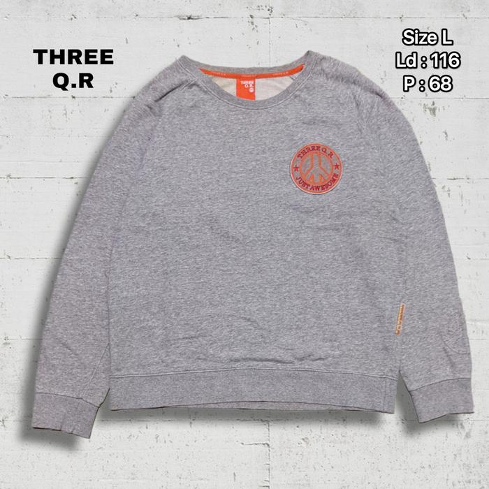 Crewneck Three QR Original Second Preloved