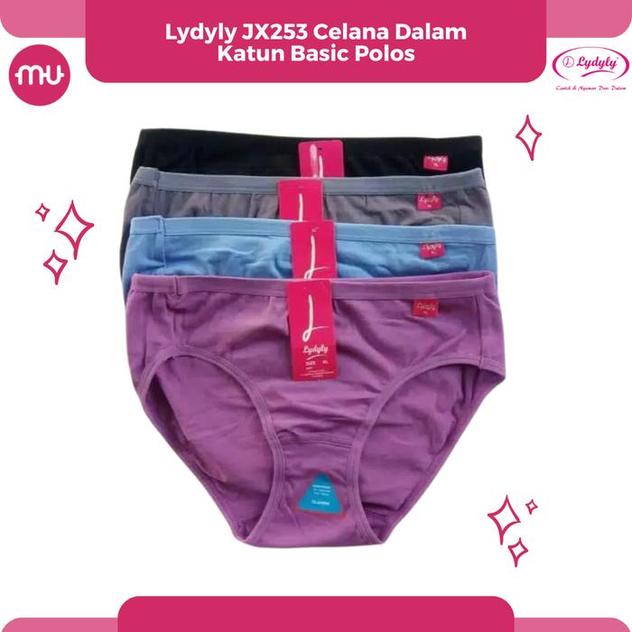 Celana Dalam Wanita Lydyly JX253 CD Polos