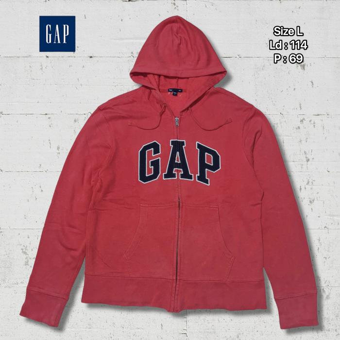 Hoodie Zipper Gap Original Second Preloved