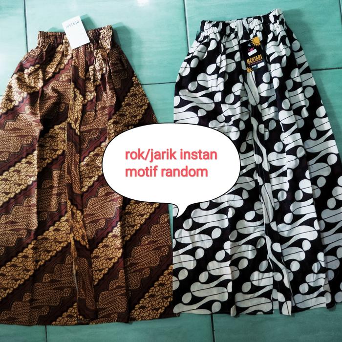 rok jarik wiru anak dan bayi/jarik batik paud TK SD/jarek wiru instan