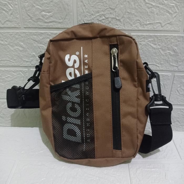 Tas Dickies Mini Brown Sling Bag Japan Original
