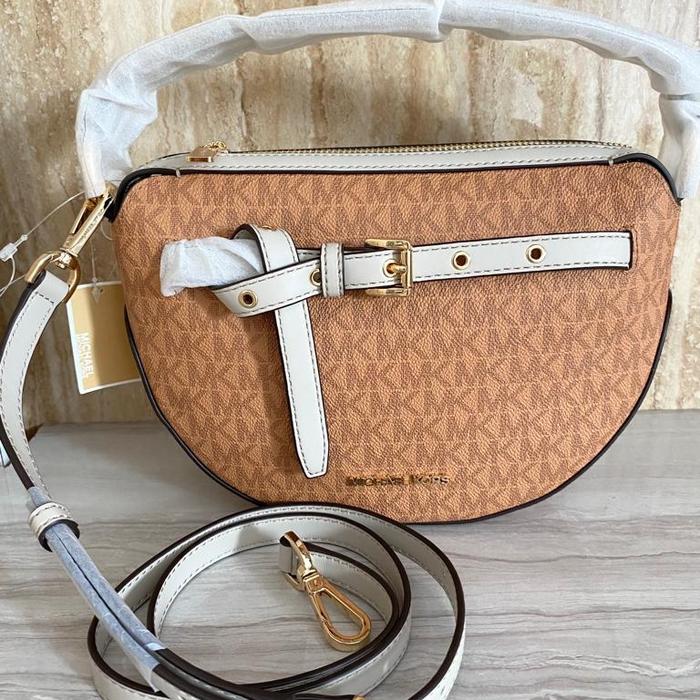Jual Tas M1chael K0rs MK Emilia HaldMoon XBody Cuoio Multi Original