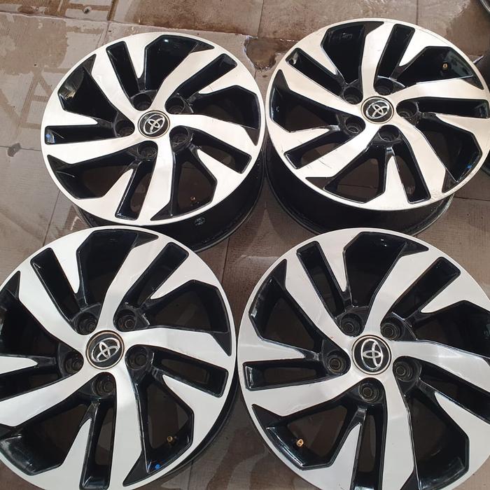 velg eom bekas copotan mobil rush trd ring 16 pcd 5x114,3 kondisi aman