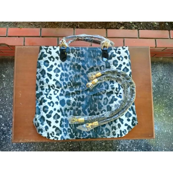 Tas Handbag Motif Macan Tutul