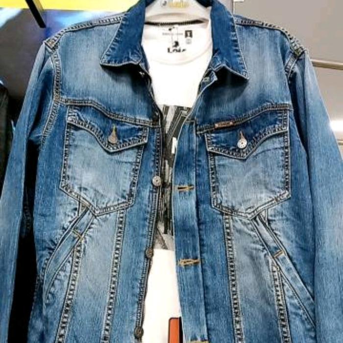 jaket jeans pria lois original beresleting