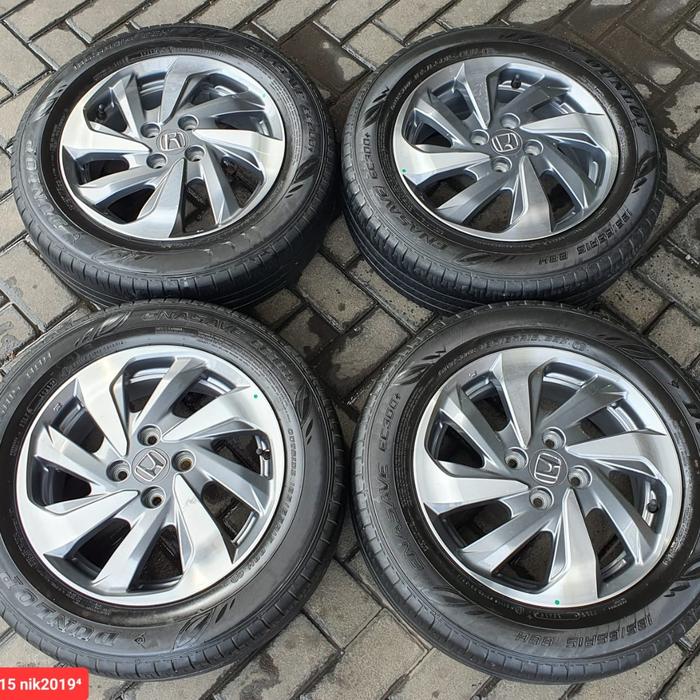 velg mobil oem ori mobilio ring 15 + ban brio alya calya murah promo